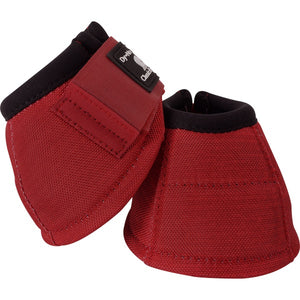 Classic Equine DyNo Turn Bell Boots CDN100 Crimson