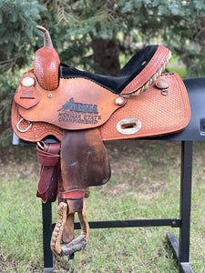 15 inch Alamo Saddle with Youth Fenders, U121