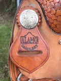 15 inch Alamo Saddle with Youth Fenders, U121