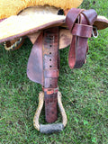 15 inch Alamo Saddle with Youth Fenders, U121