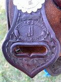 15 inch used Double J saddle