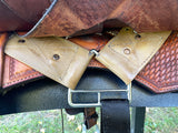 15 inch used Lynn McKenzie Special saddle by Double J Saddlery