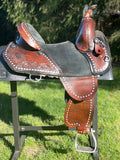 Used 15 inch original Bob Marshall treeless saddle