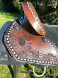 Used 15 inch original Bob Marshall treeless saddle