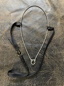 Twisted Medium Wire Noseband Tiedown