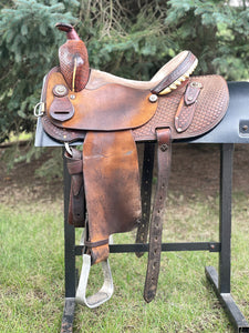 13 inch Ed Wright used saddle