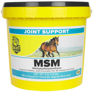 Select the Best MSM Powder Horse Joint Supplement 4 lb