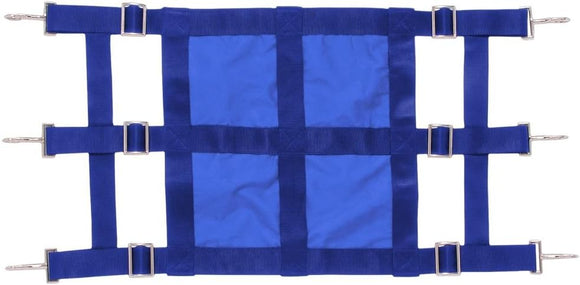 Abetta Royal Blue Nylon Web Solid Center Stall Guard