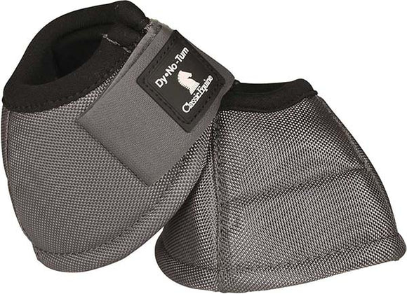 Classic Equine No Turn Dyno Bell Boots - Charcoal